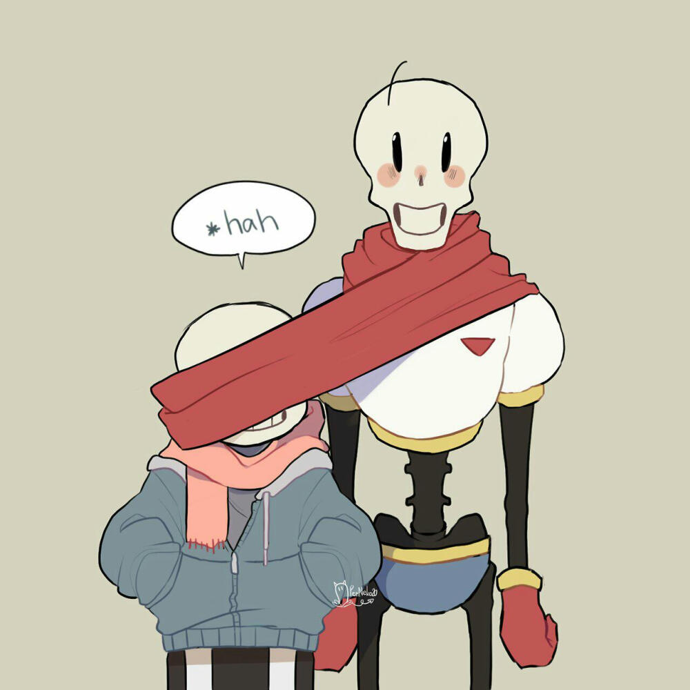 sans x papyrus -undertale