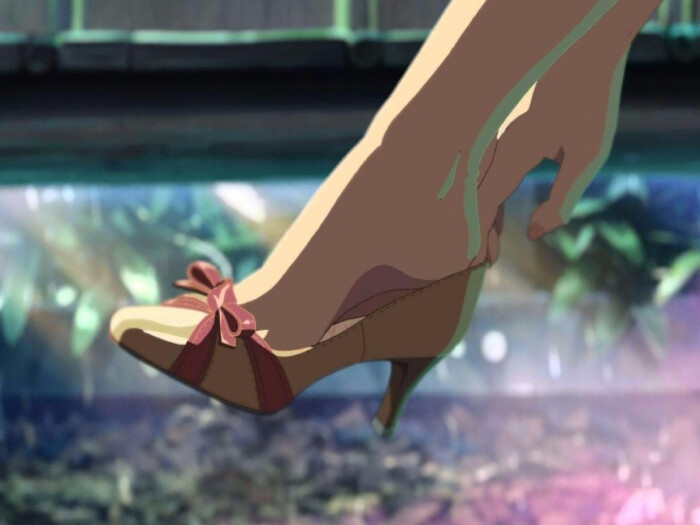 42 新海诚动画电影《言叶之庭》:女主 雪野百香