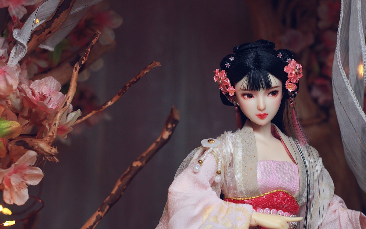 古装娃娃 古装美女娃娃 美娃 3d娃娃 obitsu 堆糖,美图壁纸兴趣