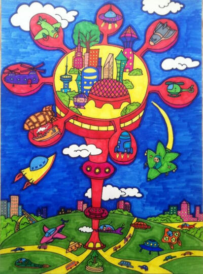科幻画素材