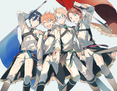 沐湷搬运偶像梦幻祭 trickstar 少年作者推特@sssento