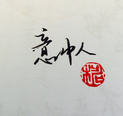 意中人是什么意思 堆糖网
