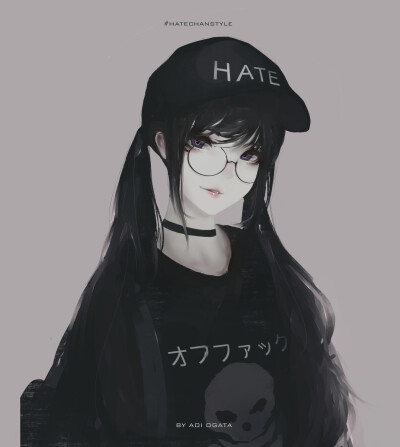 二次元 头像 by画师aoi ogata 转自微博