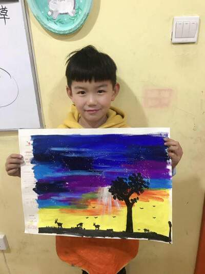 水粉画