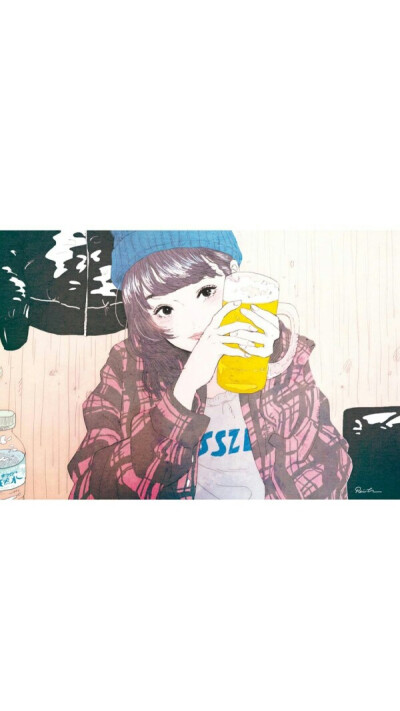 少女,卡通,壁纸,小清新,插画,可爱*^o^*
