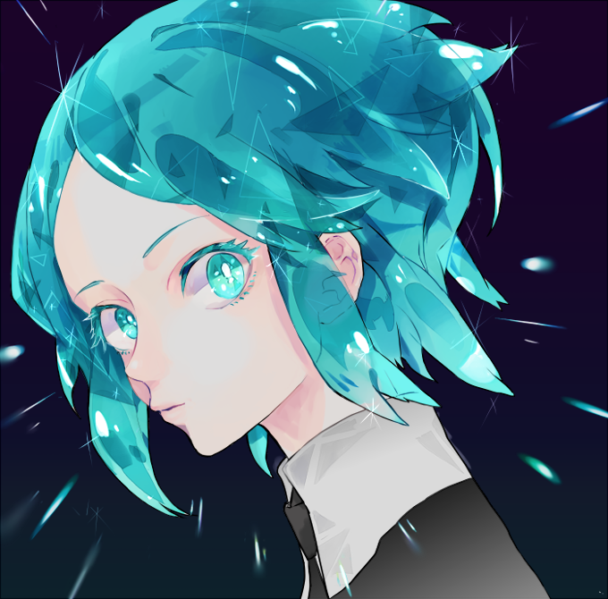 [宝石之国 phosphophyllite磷叶石 法斯(via p站id=93756)