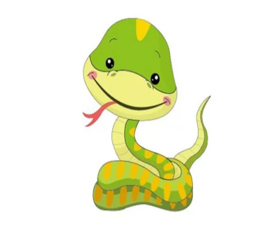 十二生肖吉祥物卡通形象欣赏——蛇