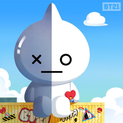 bt21 防弹少年团 bts tata van