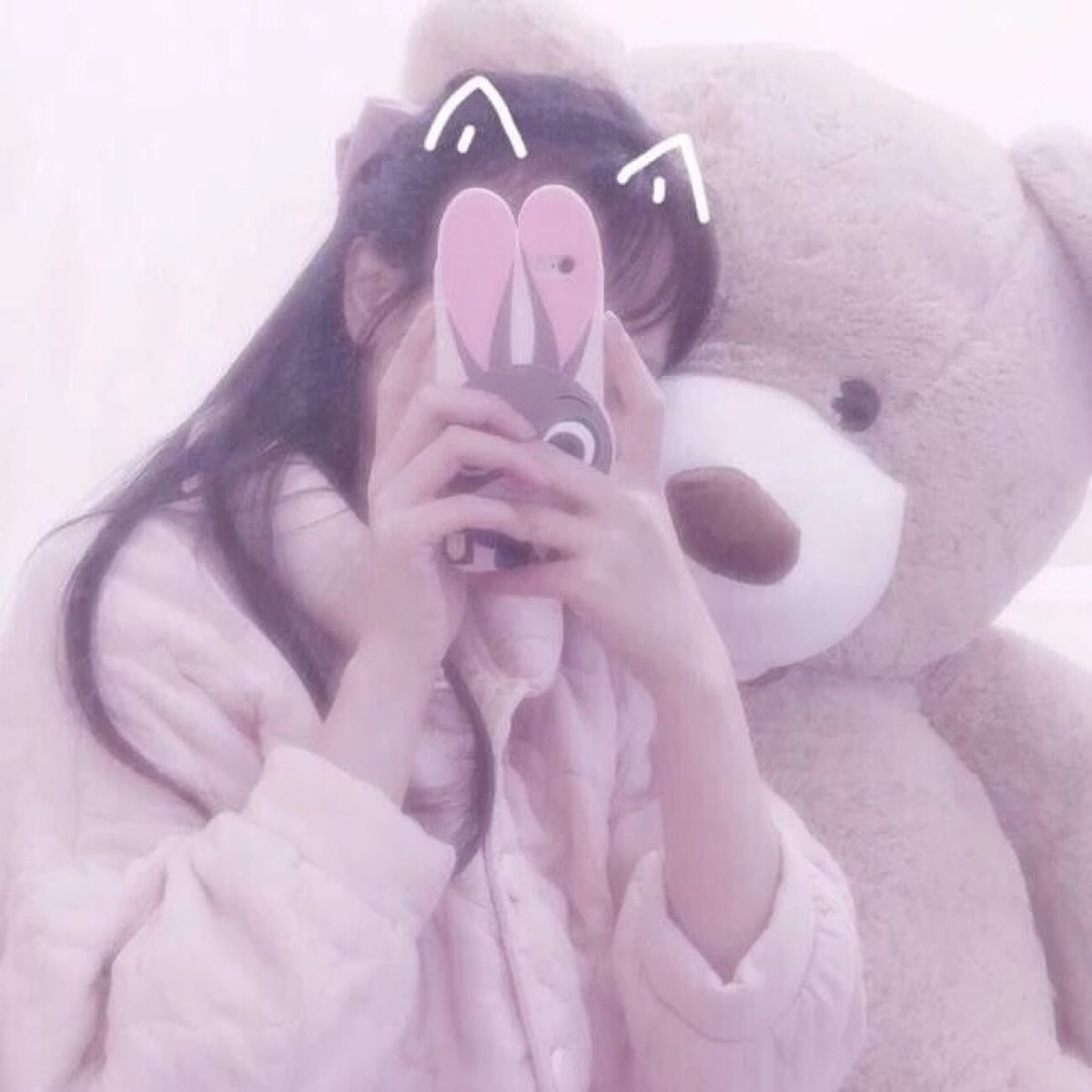 女生 头像 意境 可爱 少女心 粉色