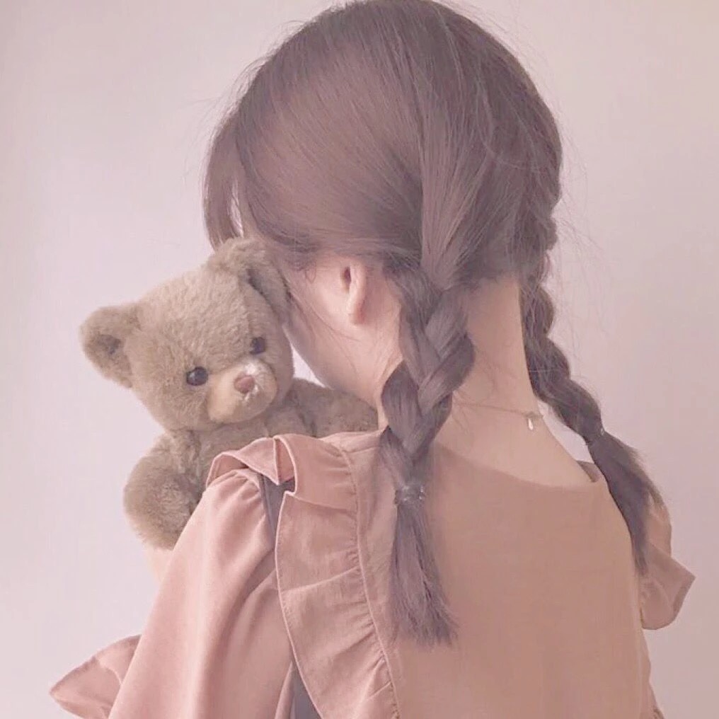 少女心 粉色 少女滤镜 双马尾 可爱 角度 仙女