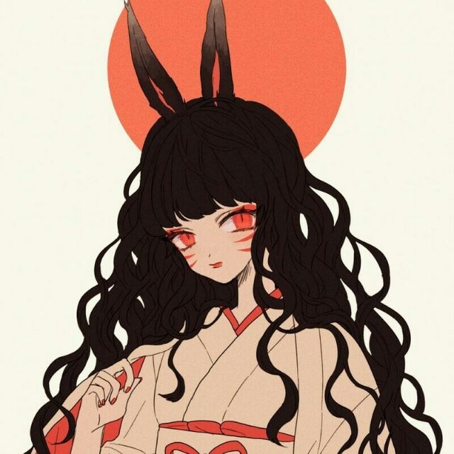 辞辞可爱女生少女动漫头像