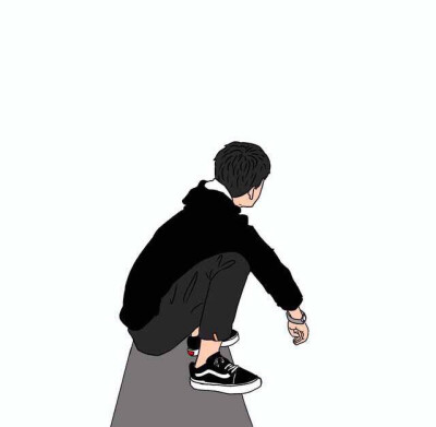 手绘男 