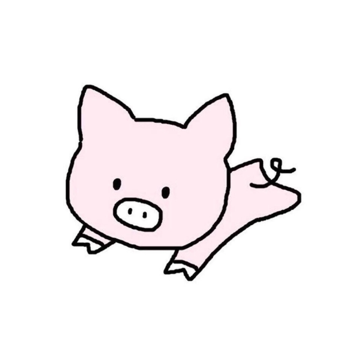 动漫 萌宠头像 猪猪头像