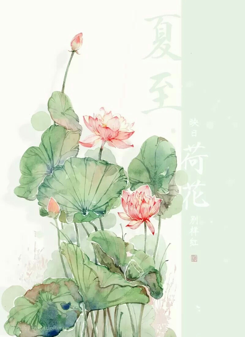 手绘古风花画师:不语氏