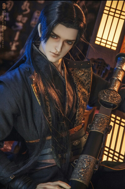 古风sd娃娃 bjd 玩具 人偶 壁纸 萌物 妖孽美男