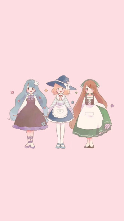 少女背景图长图