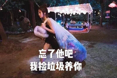 忘了他吧我捡垃圾养你