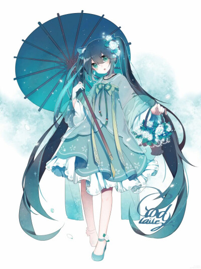 古风动漫初音