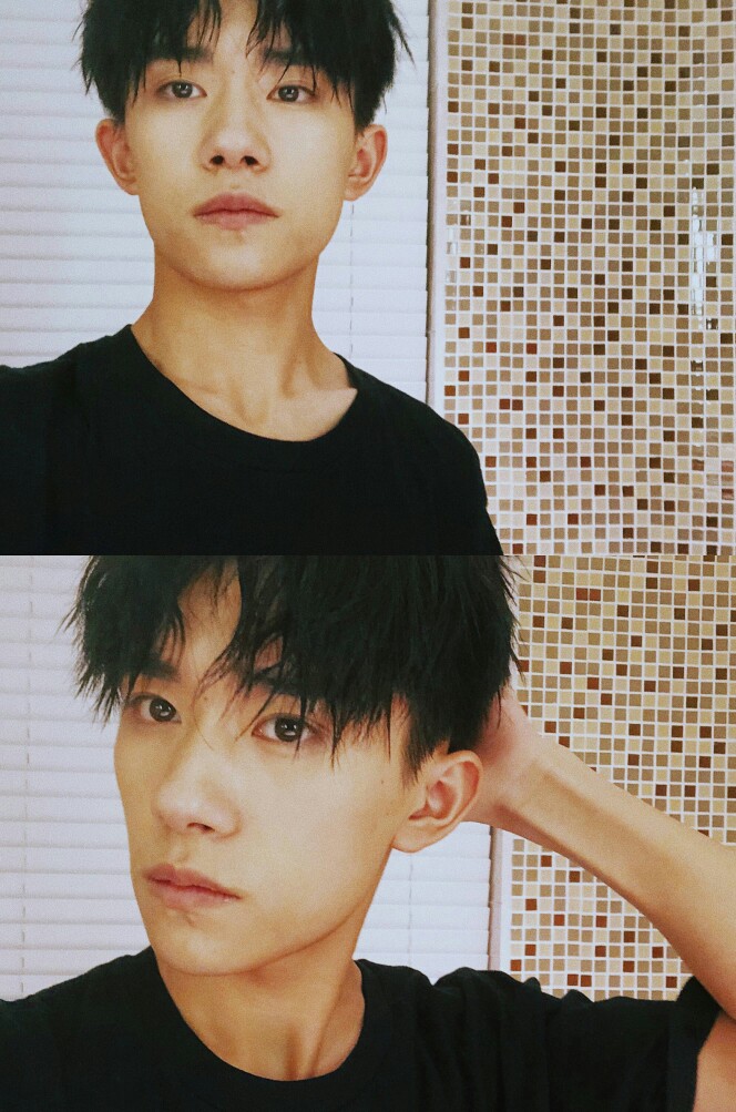 易烊千玺 #tfboys ins更新 自拍 高清 帅气