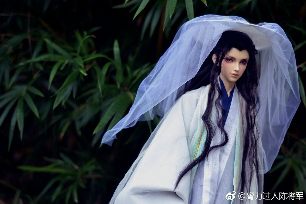 白纠·字修宜〕古风妖孽 美男 sd娃娃 bjd 玩具 人偶 壁纸 萌物