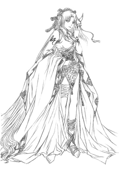 女线稿