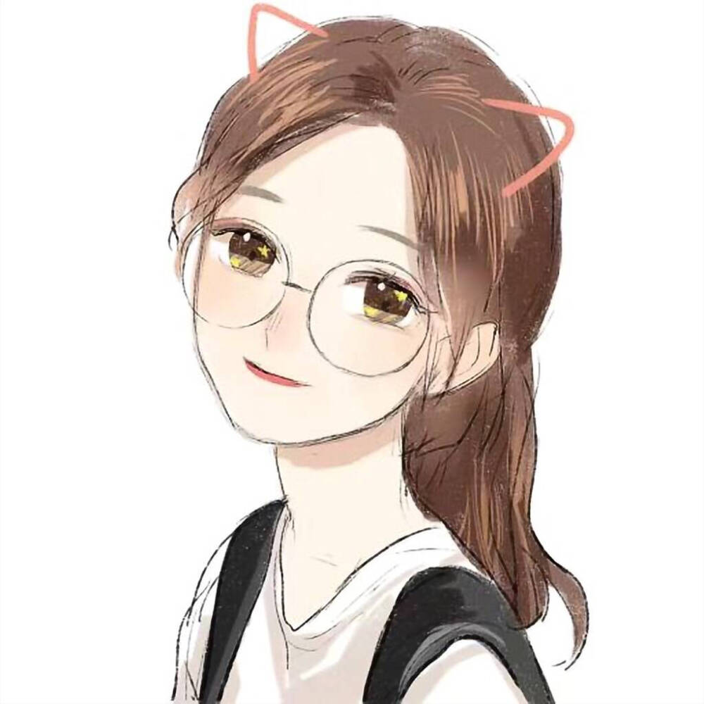 手绘头像 插画头像 绘画头像 动漫头像 卡通头像 漫画头像 @四眼妹丫