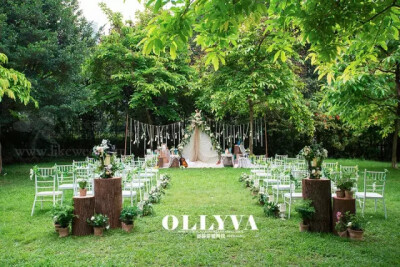 这样的清新田园风格精致户婚礼肖大神和微微这对倾城夫妇会是最爱喔?