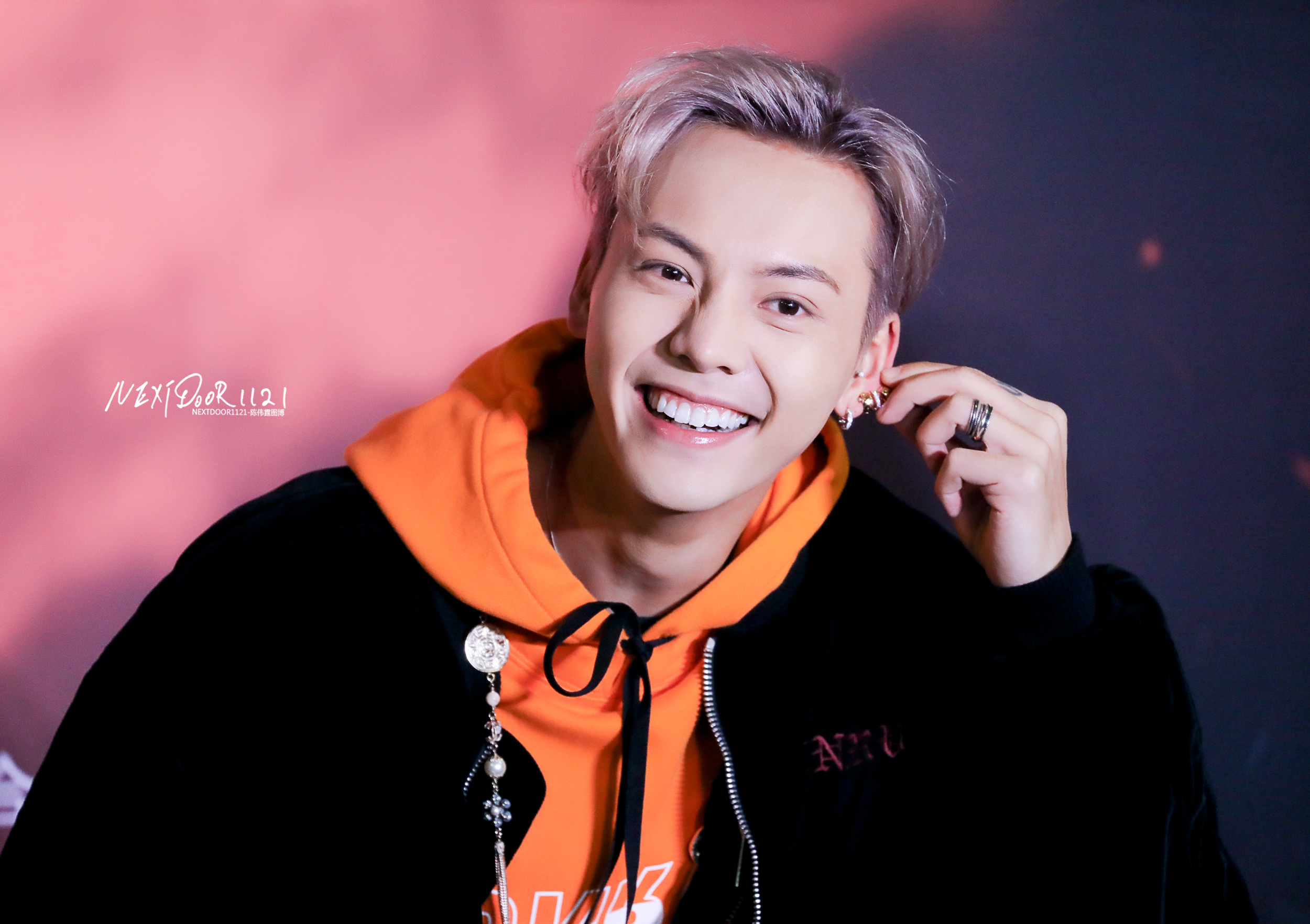 【陈伟霆 william chan】180123 hbdc 热血街舞团 媒体探班 2500 x