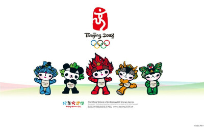 中国风 2008年奥运会吉祥物,北京欢迎你