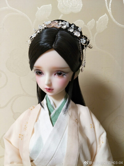 古风美人 sd娃娃 bjd 玩具 人偶 壁纸 萌物