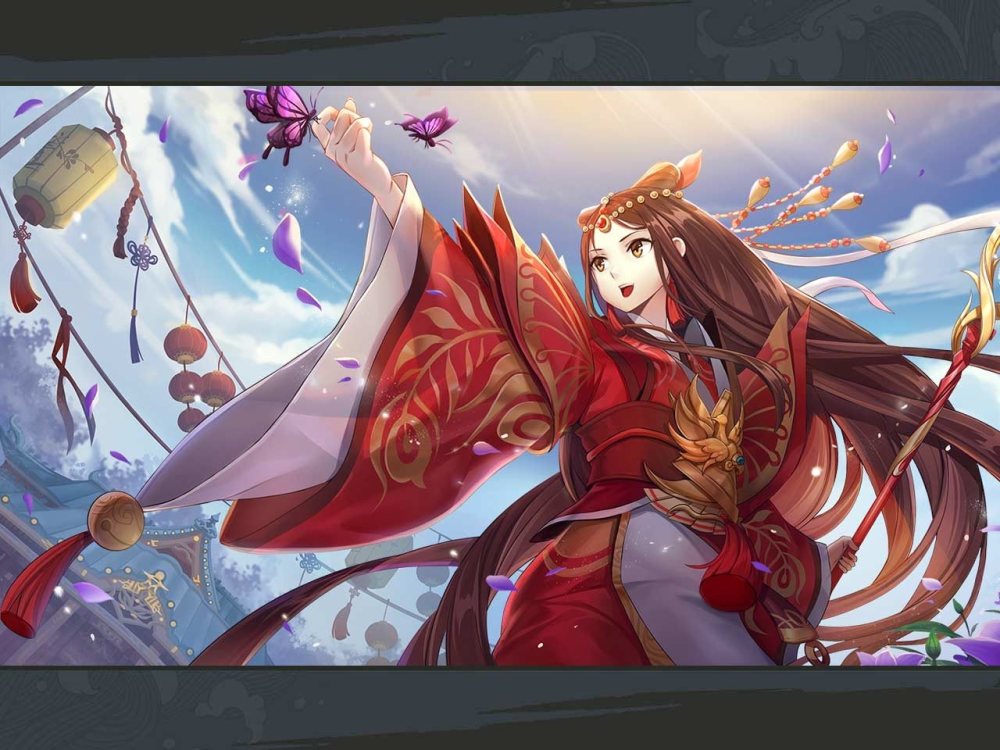 《狐妖小红娘》手游海报公主