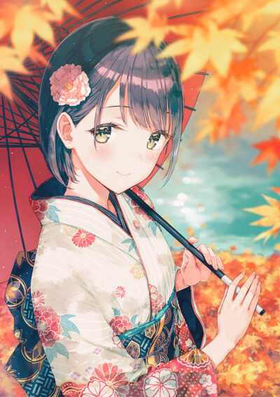 樱花古风动漫女头