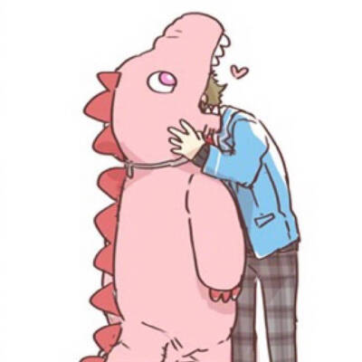 情侣头像恐龙