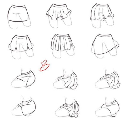 收集   点赞  评论  各种短裙,短裤的画法 0 40 云鹤x  发布到  裙子