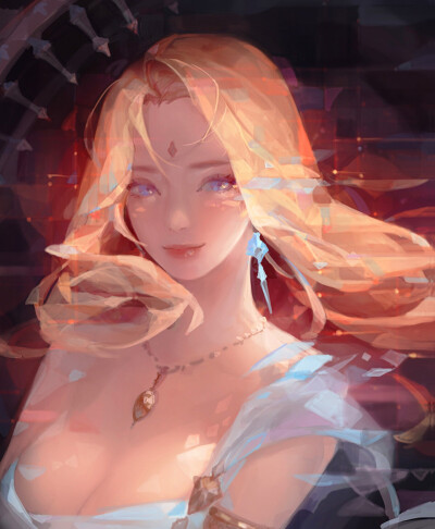 【画师:chocofing r】【人物】【cg】【手绘】【插画】【少女】【参考