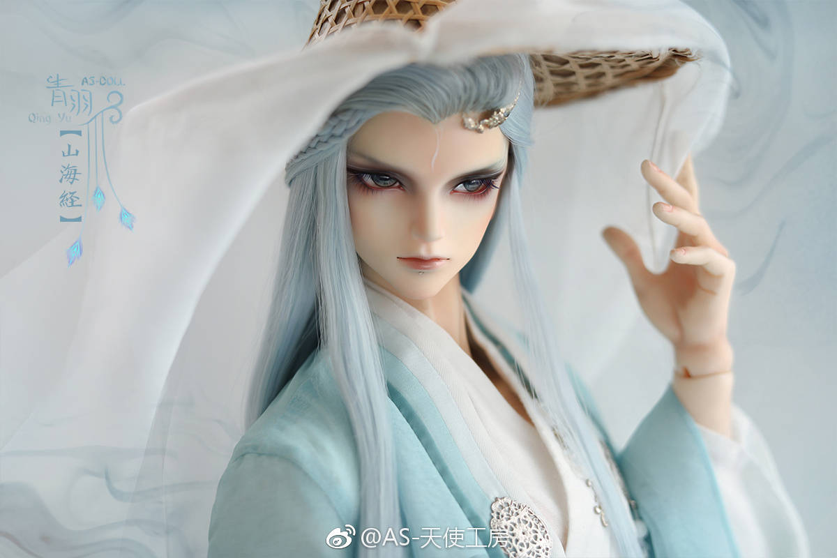 〔青羽–山海经〕古风美男 sd娃娃 bjd 玩具 人偶 壁纸 萌物 as