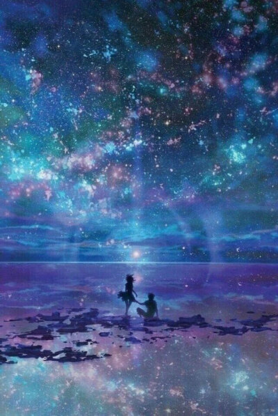 聊天背景图 蓝色