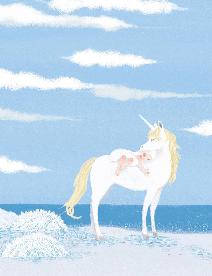 插画 独角兽