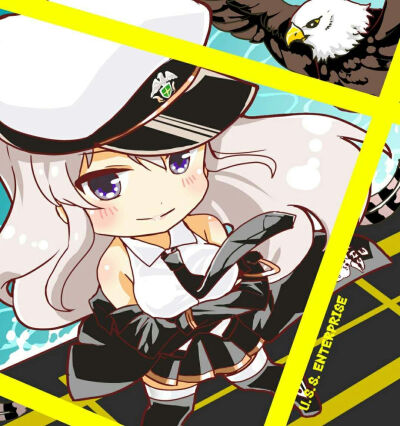 舰娘 舰队ccllection 碧蓝航线 企业