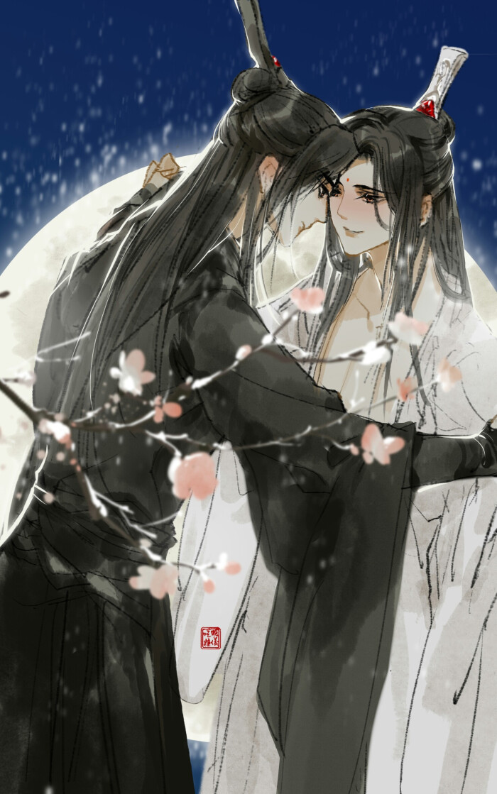 画师@明仪吃糖 天官赐福 师青玄 贺玄 双玄