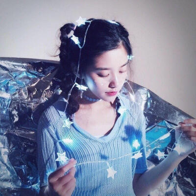 女生头像 布景 唯美 治愈 发光系