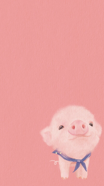 可爱猪猪 壁纸
