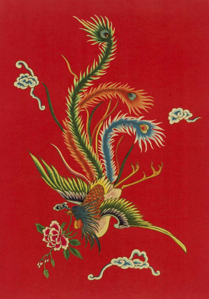 【墨香古韵】---中国戏曲服装图案 之#凤# - 堆糖,美图壁纸兴趣社区