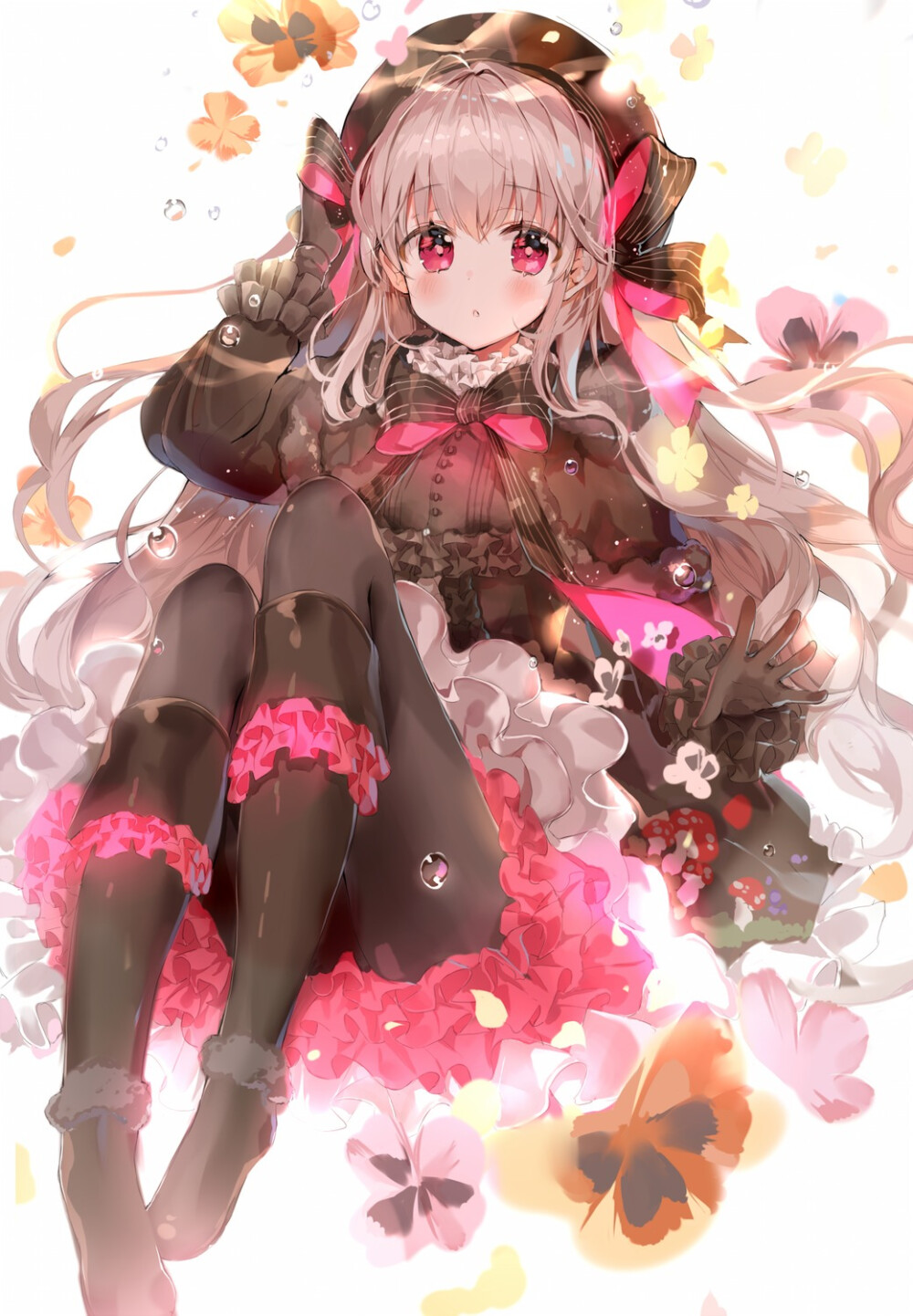 动漫 壁纸 头像 唯美 少女 梦幻 唯美 插画 套图【侵权致歉】