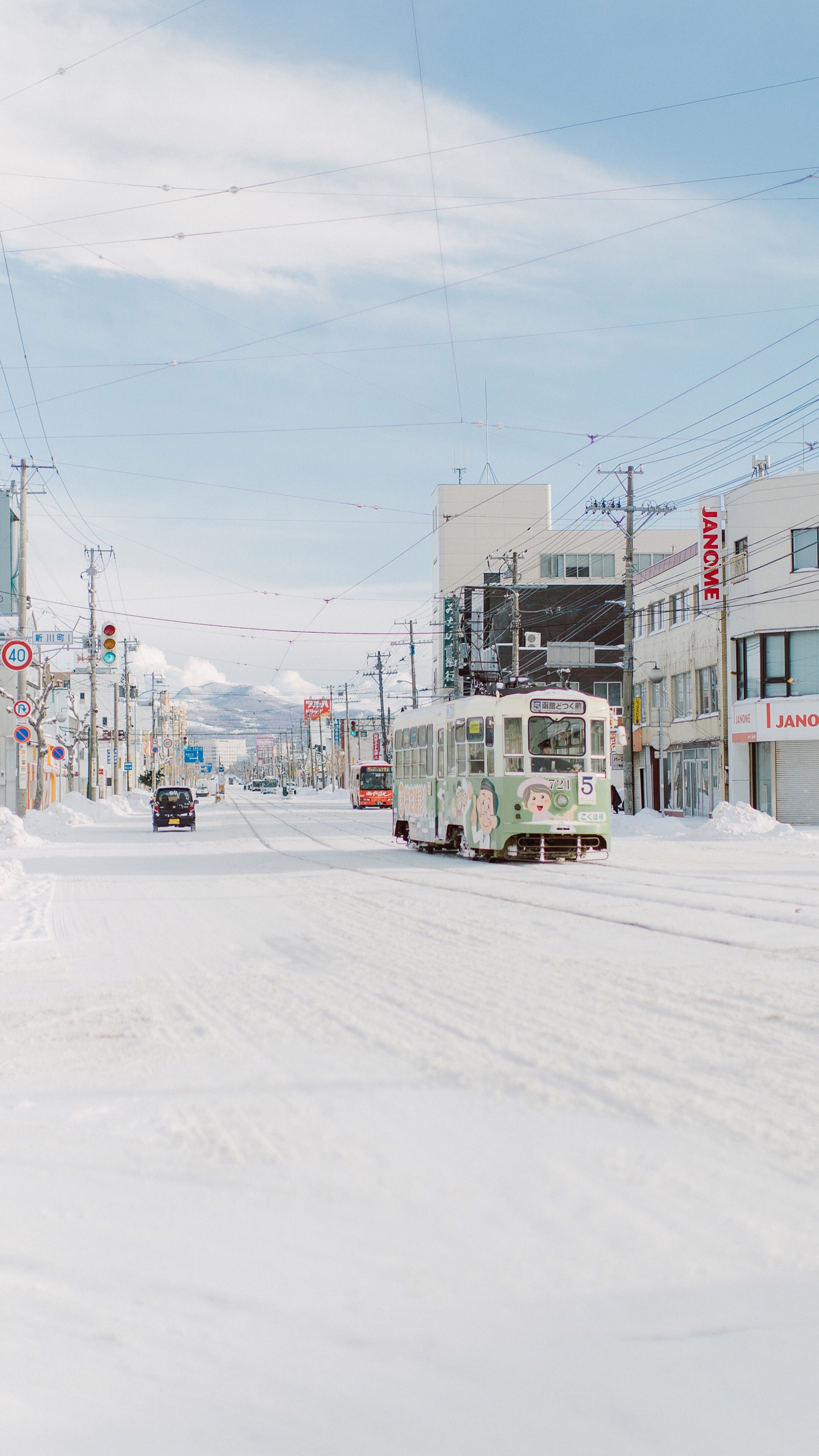 北海道雪景高清壁纸 堆糖 美图壁纸兴趣社区