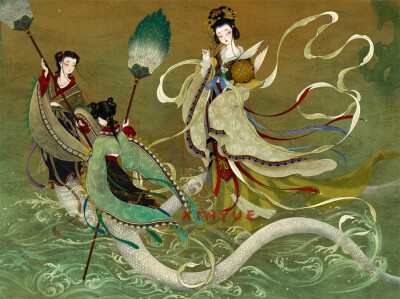 《洛神》xinyue——涂鸦王国