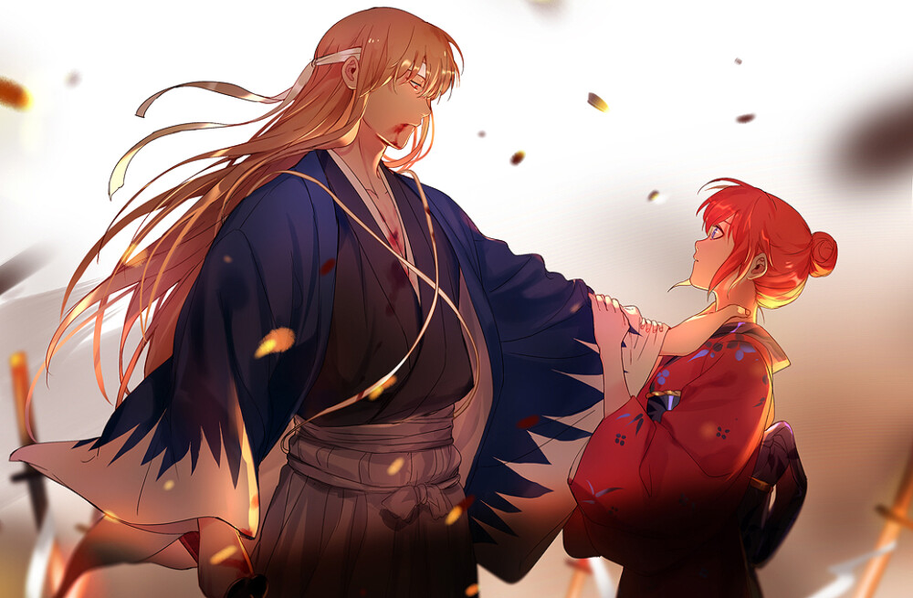 银魂# 总悟&神乐 pixiv画师: maosen