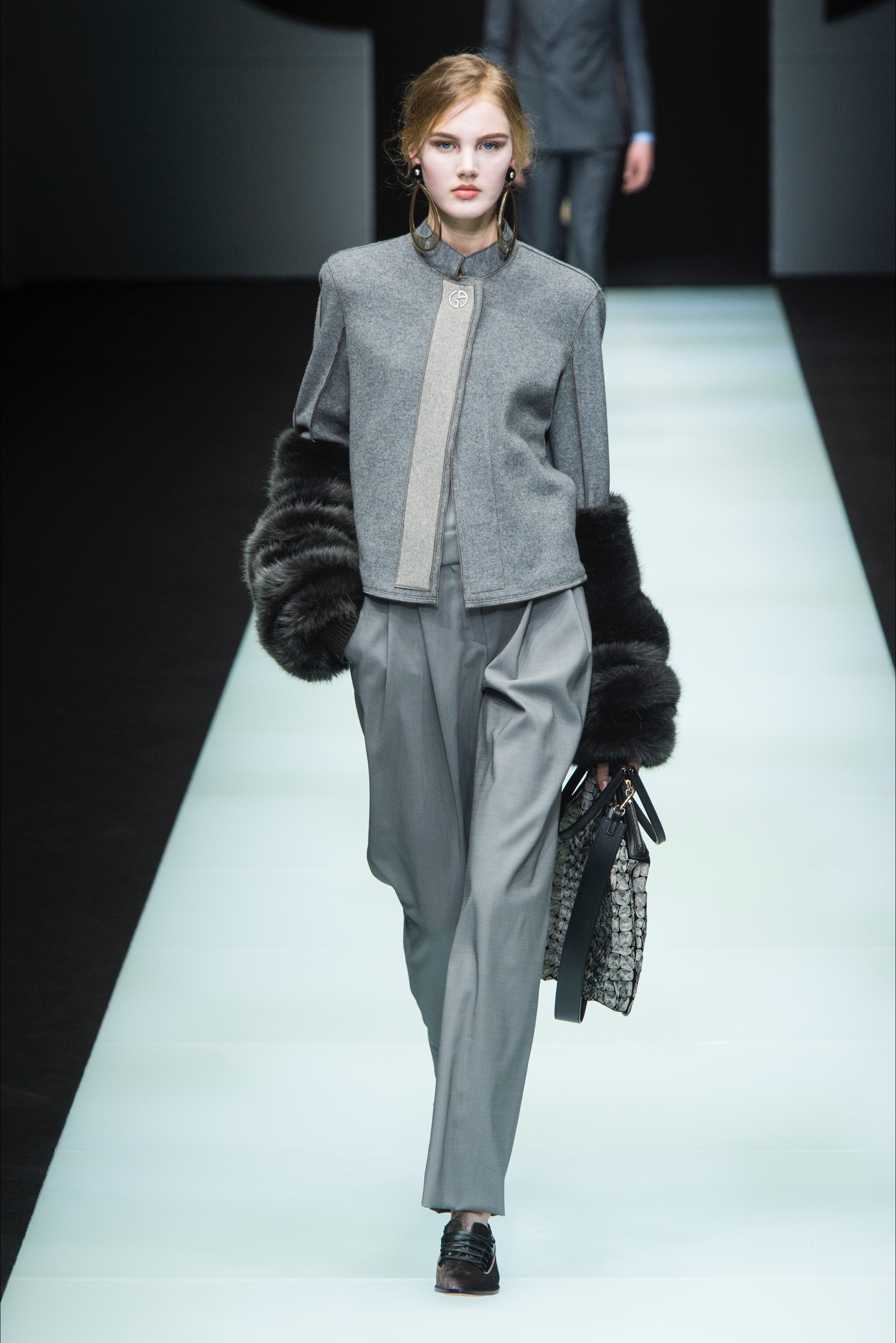 giorgio armani(乔治·阿玛尼)2018米兰秋冬时装周