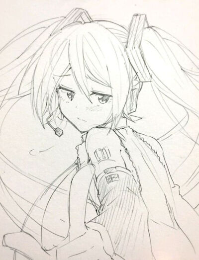 初音手绘动漫