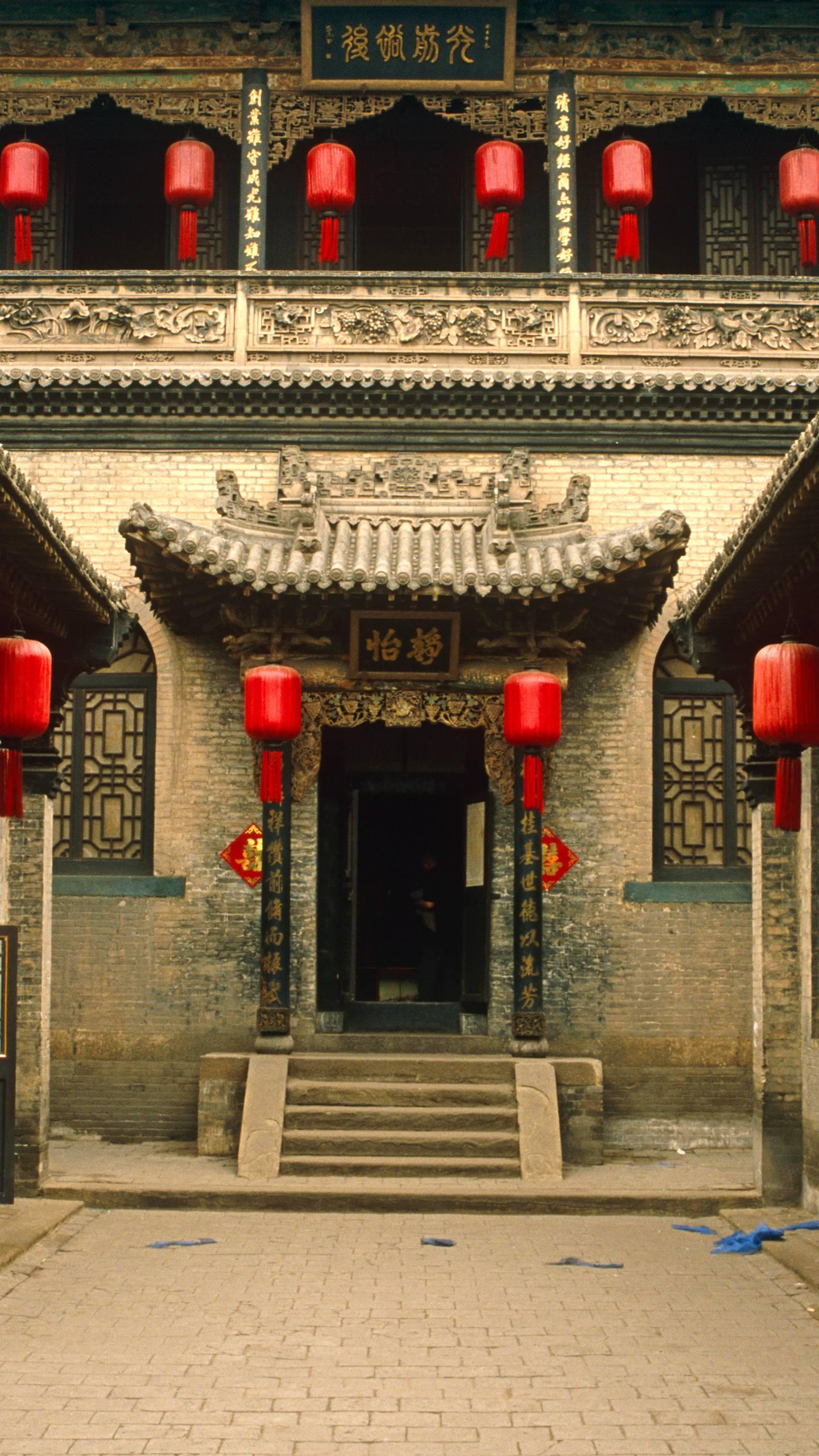 乔家大院—华为杂志锁屏位于山西省祁县乔家堡村,始建于1756年,是一座